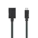 WEme Micro USB 2.0 OTG Cable, On The Go Host Adapter Male Micro USB to Female USB for Samusung S6 Edge S4 S3 Android or Windows Smart Phones Tablets With OTG Function 6 Inch / 20CM Cable, Black