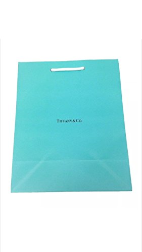 New Authentic Tiffany & Co. Carry Paper Shopping Bags - Pack of 10 Bags -10"H x 8"W X 4" D