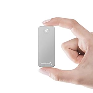 SABRENT 1TB Rocket Nano Externe aluminium SSD (silver) (SB-1TB-NANO)