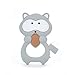 Silicone Raccoon Teether Pendant BPA Free Teething Toys Baby Teether Teething Accessory