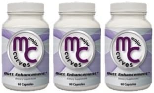 Major Curves Butt Enhancement | Enlargement Capsules (3 Bottles) by Major Curves