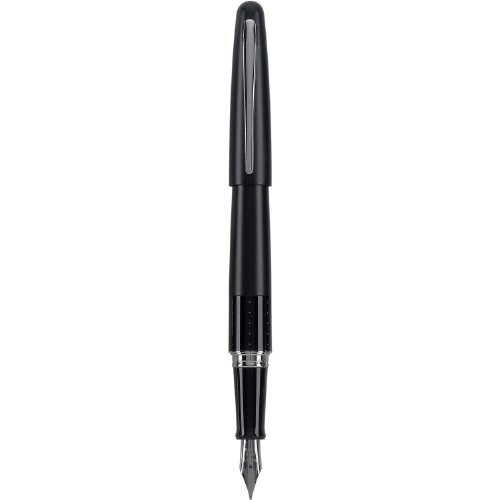 Pilot Metropolitan Fine Writing Fountain Pen, Black Barrel, Dots Design, Black Ink (91104), Office Central