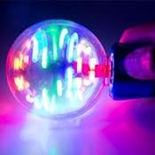 flashing panda meteor storm led changing pattern spinner wand