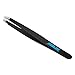 HotLife Professional Slant Tip Tweezers Best for Unwanted Hair & Eyebrow & Beard Removal, Stainless Steel Precision Tweezers for Your Daily Beauty