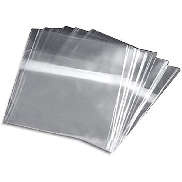 100 Fundas para Proteger CD con Caja AUTOCIERRE Adhesivo: Amazon.es: Electrónica