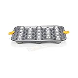 Patisse Nonstick Silver Top Cake Pops Pan with Lolly Sticks, Silver Grey