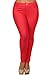 Simplicity Women's Stretchy 5 Pockets Plus Size Jeggings