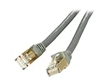 Rosewill 25-Feet Cat 7 Color Shielded Twisted Pair (S/STP) Networking Cable, Grey (RCW-25-CAT7-GE)