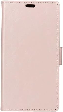 Acer Z6 Cover Solid Color Craze Horse Texture Pattern Flip Stand Case Wallet Case With Card Cash Slots For Acer Z6 ( Color : Pink , Size : Acer Z6 )