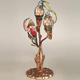 Dale Tiffany TA60179 Three Parrots Table Lamp, 23.5