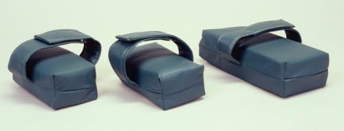 Strap-on-Abduction Pads Set (3Piece) 2 small and 1 large pad; color: teal