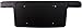 OE Replacement BMW Front Bumper License Bracket (Partslink Number BM1068111)