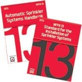 NFPA 13: Installation of Sprinkler Systems and Handbook Set, 2013 Edition