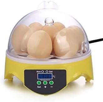 Indu 20 7-Egg Chicken Poultry Hatching Incubator Farm Manufacturing Brooder Turner EU Plug, Multicolour