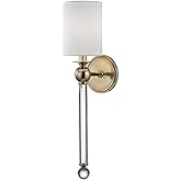Hudson Valley Lighting 6031-AGB One Light Wall Sconce, 1, Aged Brass