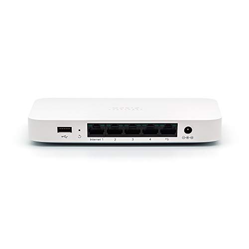 Meraki Go by Cisco | 5 Port Security Gateway | Cloud Managed | Firewall & Router | 250 Mbps | 1x WAN; 1x PoE; 3x LAN… - Image 3