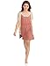 Allegra K Women Lace Detail Scoop Neck Sleeveless Mini Dress w Coat, XL,Beige,Pink