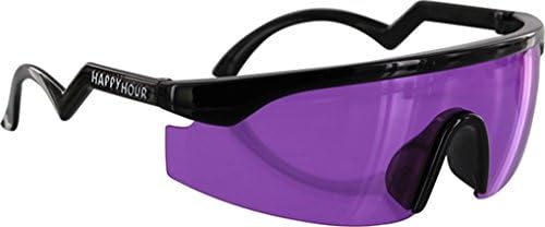 Happy Hour Skateboards Accelerators Black / Purple Sunglasses