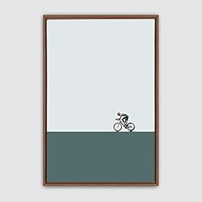 Framed Canvas Wall Art Minimalistic Painting Canvas Prints Home Artwork Decoration for Living Room,Bedroom - 16x24 inches