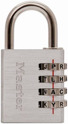 Master Lock 643DWD Set Your Own Password Combination Lock, Aluminum