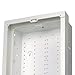 Leviton 47612-42B Structured Media Center Extender Bracket for 420 Series,White