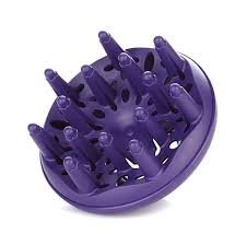 1-Touch On/Off 1875-Watt Lightweight Hair Dryer with Accessories (Purple)