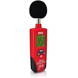 Pyle PSPL25 Digital Handheld Sound Level Meter with A and C Frequency Weighting for Musicians and Sound Audio Professionals