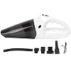 Autostofzuiger Draadloze, Draagbare Stofzuiger, 4 in 1 Witte USB-oplaadbare Stofzuiger Snoerloos Nat Droog Stofzuiger…