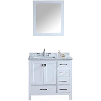 Amazon Com Ari Kitchen And Bath Akb Bella 42 Wh Vanity Set With