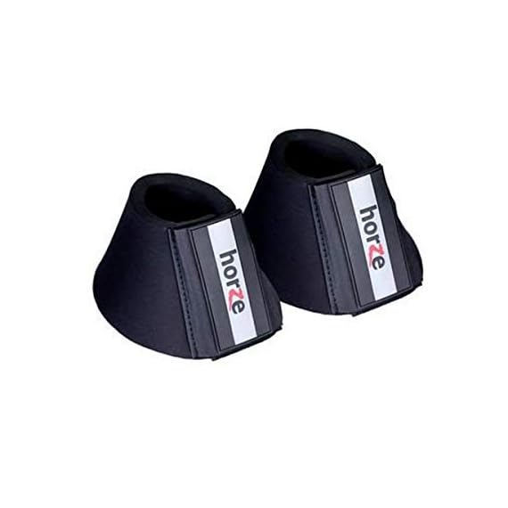 Horze-Pro-Bell-Neoprene-Boots-Black-XXL