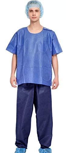 2 Polypropylene+Disposable+Drawstring+Non+sterile+Clothing