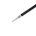 Cables Direct Online RG6 Coaxial Cable Dual Shield Bulk, 18 Gauge Copper Clad Steel (CCS) Conductor, Aluminum Braid, PVC Jacket, Reel Box, 500ft, Black
