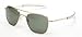 Randolph Aviator Square Sunglasses, 52 MM, 23K Gold, Bayonet, AGX Lenses