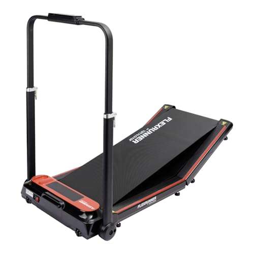 CV Directo FlexRunner Caminadora Plegable Portátil para Ejercicio en Hogar y Oficina 8 Velocidades by TotalGym con Conexión y Bocina Bluetooth Panel Digital Contador de Calorias