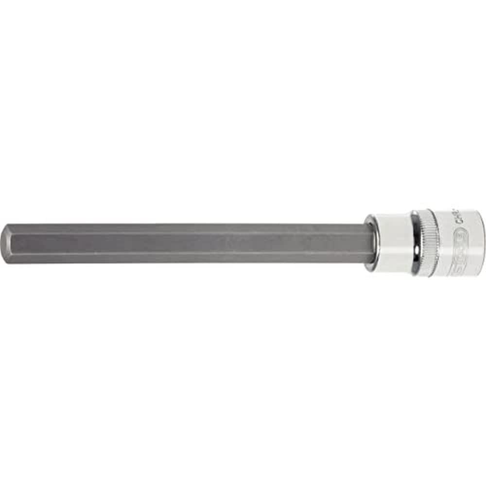 KS Tools 918.3916 3/8" CHROMEplus Bit socket hexagon long, 6mm