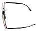 Eyekepper Flip-up Clip-on Computer Glasses Anti Glare,Anti Blue Rays Reading Glasses Readers +1.25