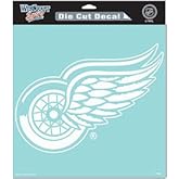 Detroit Red Wings Die-Cut Decal - 8in x8in White