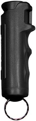 Ruger Pepper Gel - Police Strength - Keychain with Flip Top Safety & Finger Grip (Max Protection - 25 Bursts)
