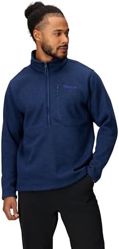 vineyard vines Men's Sherpa SuperShep Quarter-Zip, Nautical Navy