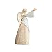Enesco Foundations Collection Loved Ones Shine Down Bereavement Angel Figurine- Resin Hand Painted Collectible Decorative Angels Figurines Home Decor Memorial Statue, 9 Inch