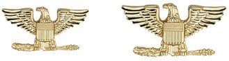 Hero's PrideUNIFORM INSIGNIA Collar Rank - Colonel (Eagle) - Gold - 3/4 inch