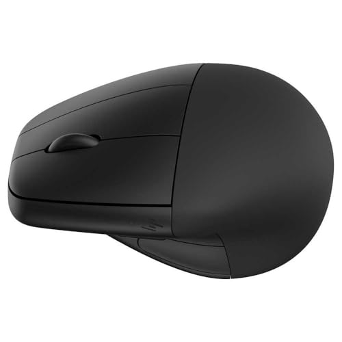 HP 920 Ergonomic Wireless Mouse | Compatible with Chrome, PC or Mac | Bluetooth 5.3 | Wireless | 4000 DPI Multi-Surface Sensor | AES technology | 5 Programmable Buttons | 4 Months Battery | Black