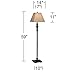 Regency Hill Madison Country Cottage Standing Floor Lamp 59