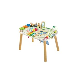 Early Learning Centre Wooden Activity Train Table, Hand Eye Coordination Training and Fine Motor Skills Toys for 2 Year…
