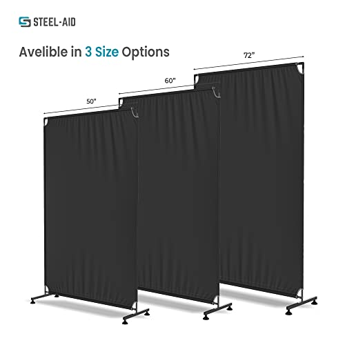 SteelAID Room Divider Freestanding Office Wall Partition with