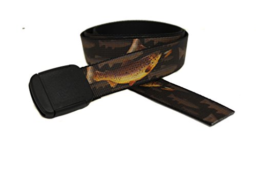 Brown Trout 1 Hiker Belt Made in USA by Thomas Bates