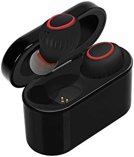 GULUDED Wireless Earbuds, Bluetooth 4.1 Headphones Sports In-Ear IPX5 Sweatproof Automatic Connection Bluetooth Earbuds Noise Cancelling with Mic and Charging Box for Iphone,Samsung and More