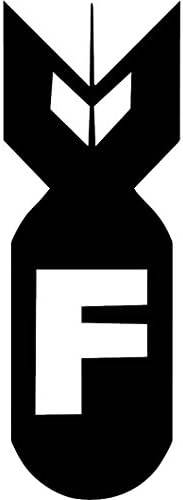 F bomb Sticker
