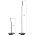 Atlantic Adjustable Height Speaker Stands - Set of 2 Holds Satellite Speakers from 22 to 38 inch, Heavy Duty Powder Coated Aluminum with Wire Management, PN77307233