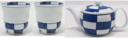 Saikai Touki Pottery 2 Light Mini Cup and Tee Pot set from Japan